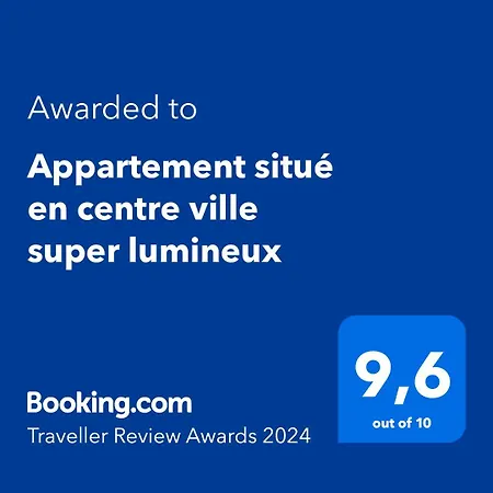 アパート Situe En Centre Super Lumineux ダンケルク